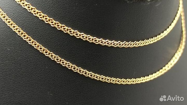 Золотая цепь 585 пробы массой 3 грамма (41 см)
