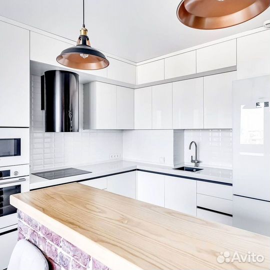 Кухня современная на заказ. Доставка и сборк