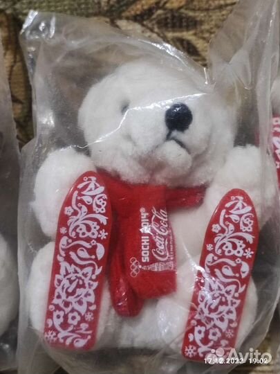 Коллекционные медведи Coca-Cola Сочи 2014