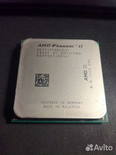 Процессор AMD Phenom II x4 955