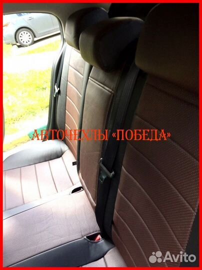 Чехлы Mazda 3 BM из экокожи чёрно-шоколадные Класс