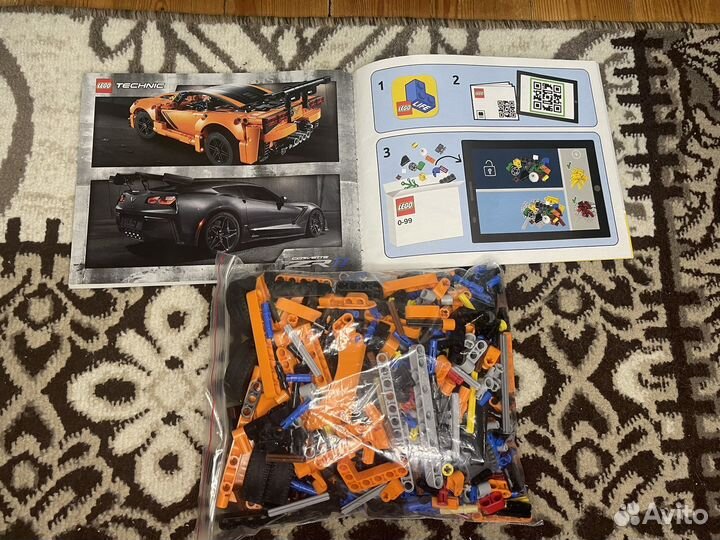 Lego technic 42093 Шевроле Корвет