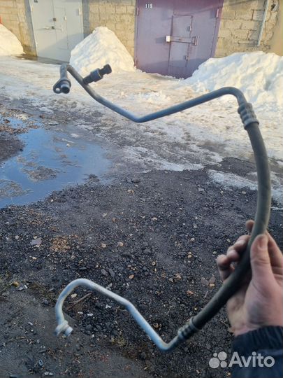 Трубки кондиционера рено Дастер