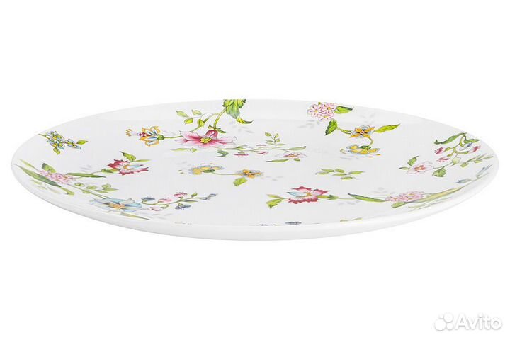 Тарелка обеденная, 26,5 см, Костяной фарфор