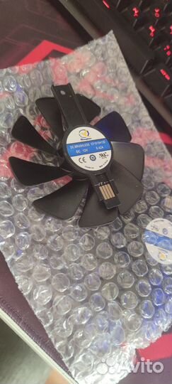 Кулер, вентилятор для Sapphire Nitro rx470-rx580