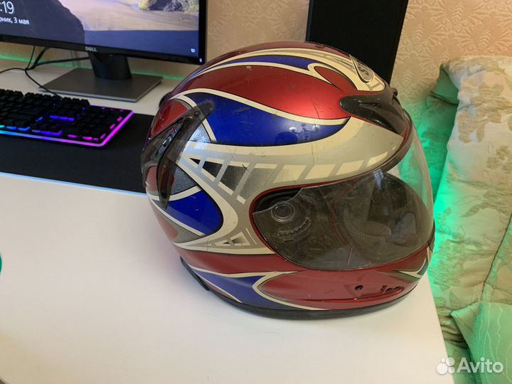 Мото шлем