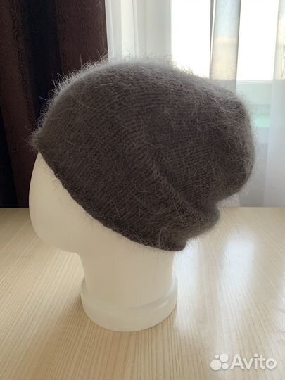 Шапка бини женская ручная работа 55-60