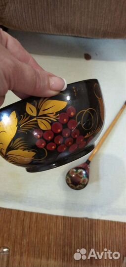 Посуда хохлома СССР