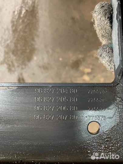 Диффузор вентилятора Citroen Berlingo 2 поколение