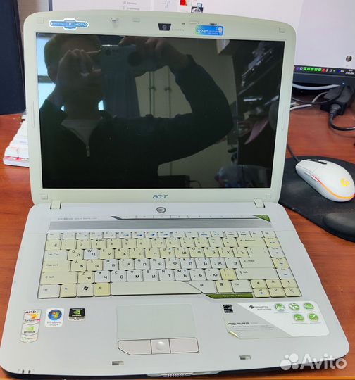 Acer 5520g без видеокарты