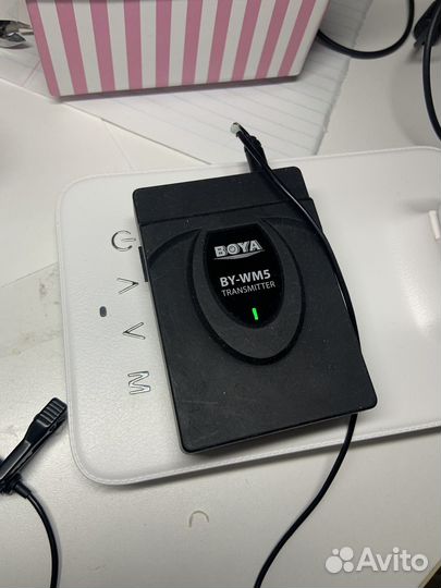 Радио петличка Микрофон петличный Boya BY-WM5