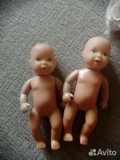 Куклы голыши Simba и девочка лотом