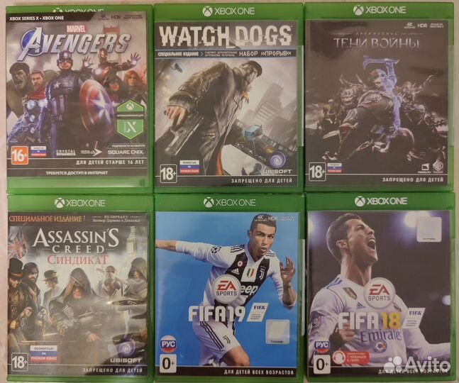 Игры на xbox One