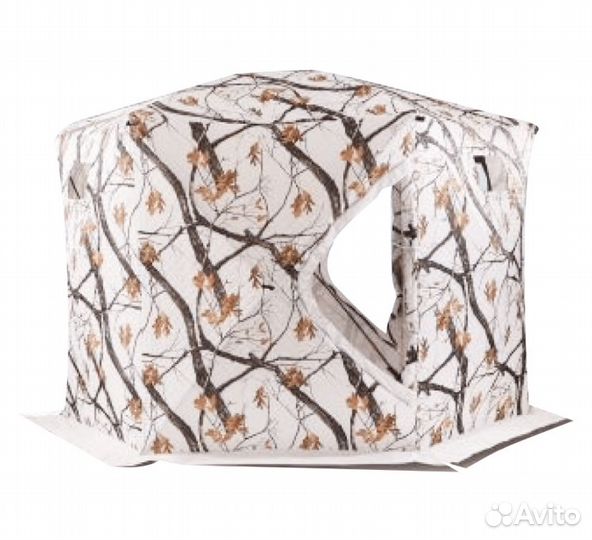 Палатка зимняя утеплённая куб