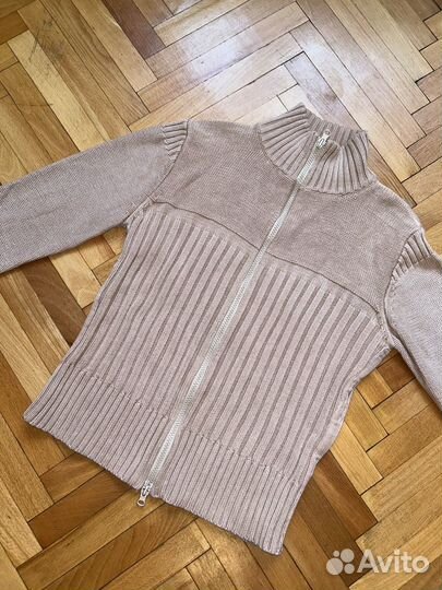 Свитер на молнии винтаж