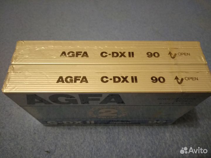 2 pack Аудиокассета agfa CD-X II 90