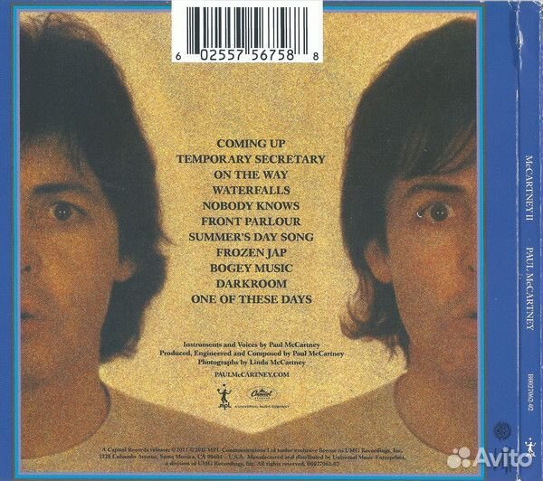 Paul McCartney - McCartney II (digi.CD)