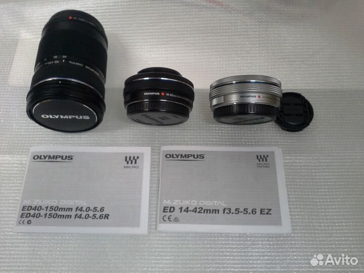 Объективы микро 14-42, 40-150, 14-140/3.6-5.6 II