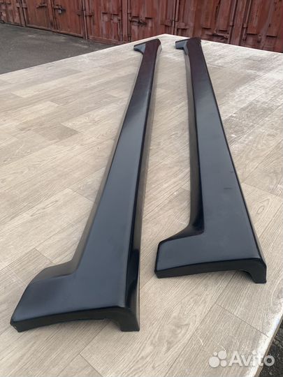 Накладки на пороги chevrolet aveo т 250