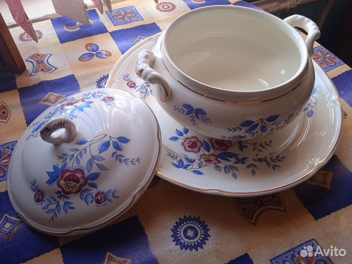 Столовый сервиз фарфор СССР Винтаж