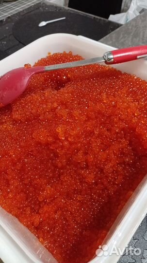 Красная икра кеты