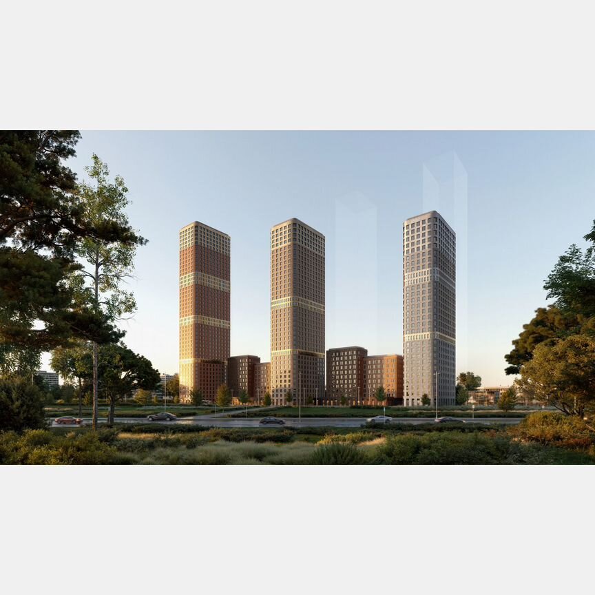 1-к. квартира, 34,6 м², 33/37 эт.