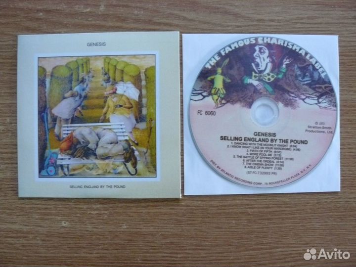 CD Alan Parsons Project, Alice Cooper, Genesis