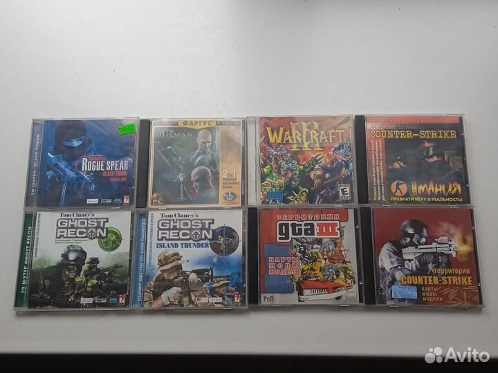 Старые компьютерные игры (сд диски)