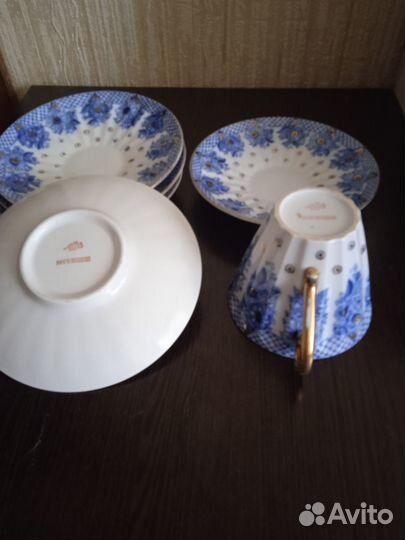 Чайная пара лфз костяной фарфор