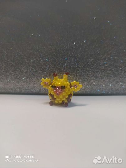 Жираф из бисера