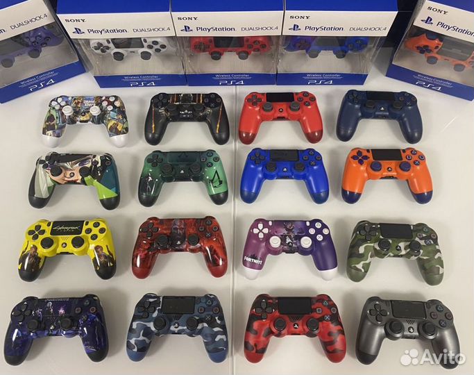 Джостики на sony playstation 4 новые