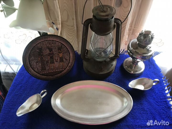 Предметы из латуни, меди, алюминия