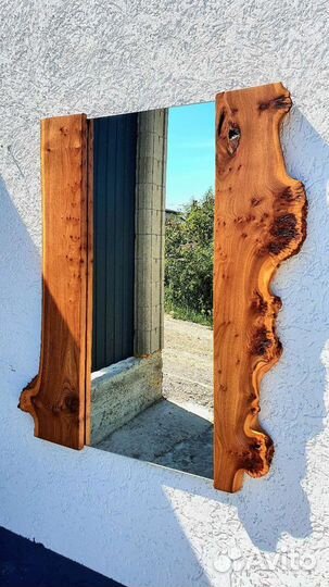 Зеркало из слэбов