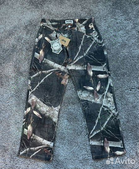 Джинсы Stussy RealTree осенние