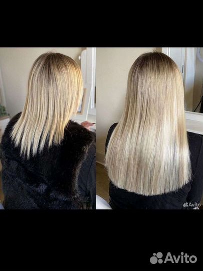 Капсульное наращивание волос