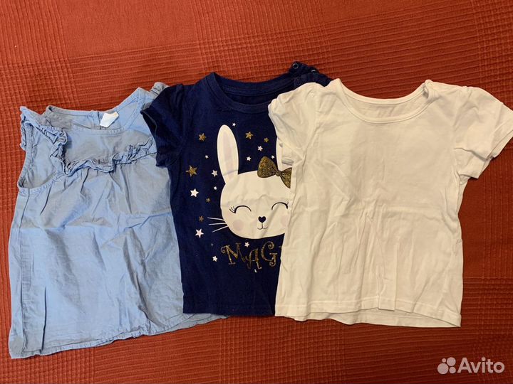 Вещи пакетом на девочку 92