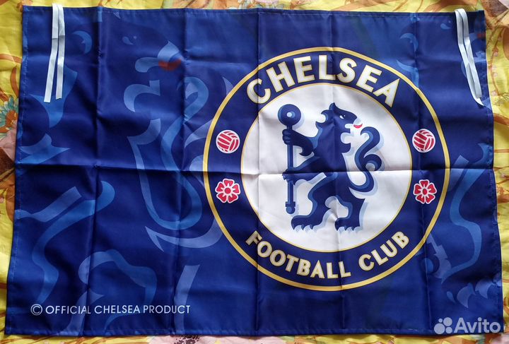 Официальный флаг фк Челси