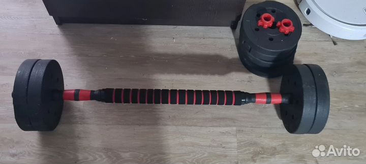 Набор штанга и гантели