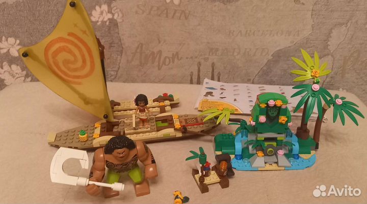 Lego 41150 disney моана