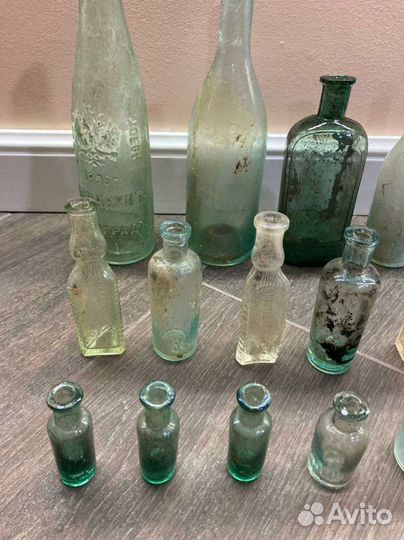Пузырьки, флаконы, мерные бутылки СССР