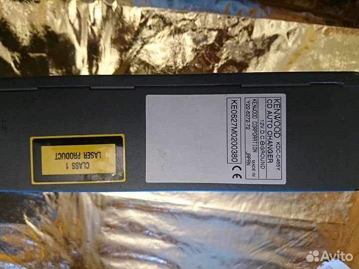 CD чайнжер автомобильный модель KDC-C465