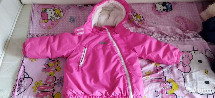 Зимний комбинезон для девочки