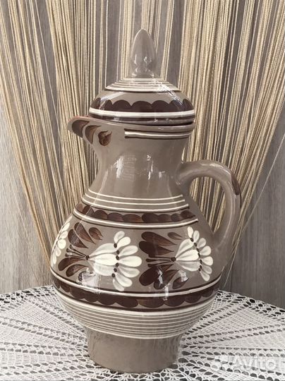 Глиняный кувшин СССР большой