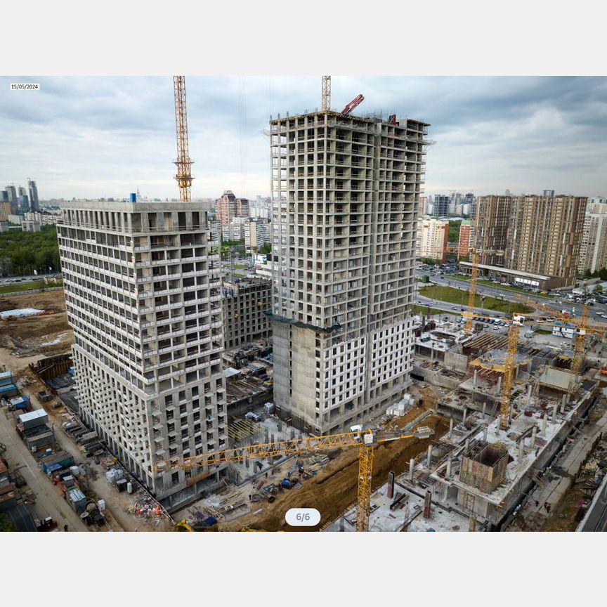 3-к. квартира, 67,4 м², 5/30 эт.