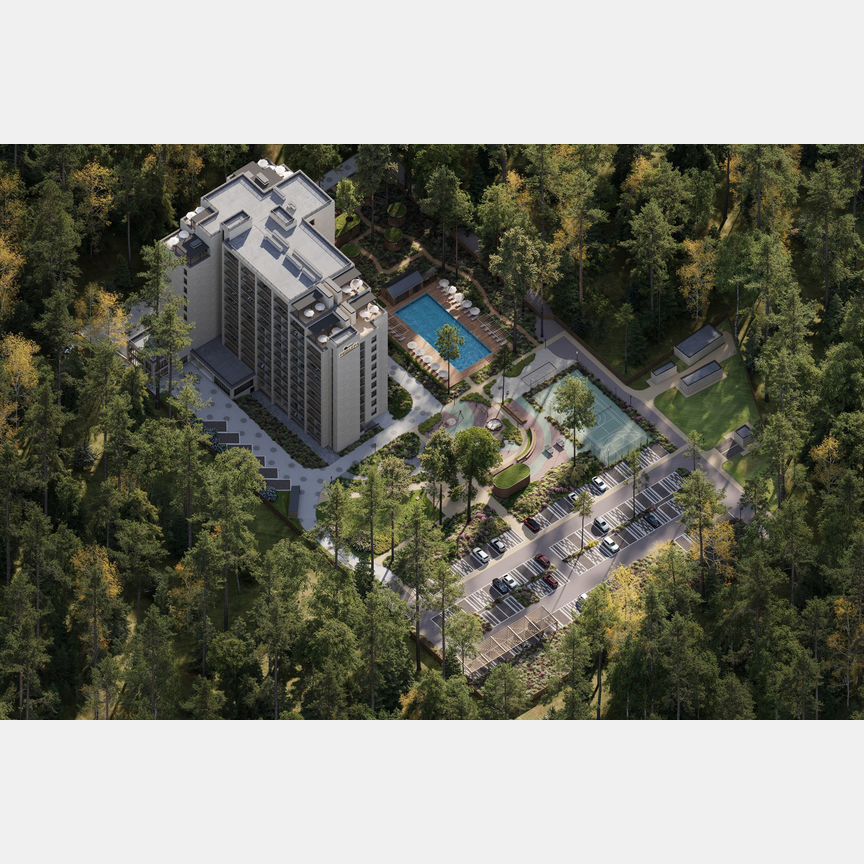 1-к. апартаменты, 56,2 м², 5/12 эт.