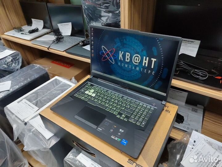 Новенький игровой Asus TuF Gaming 17.3