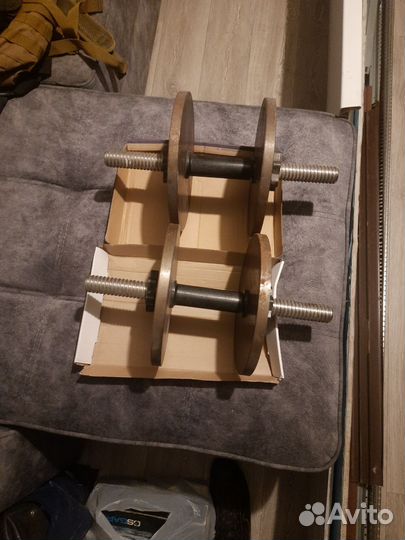 Штанга гриф блины гантели