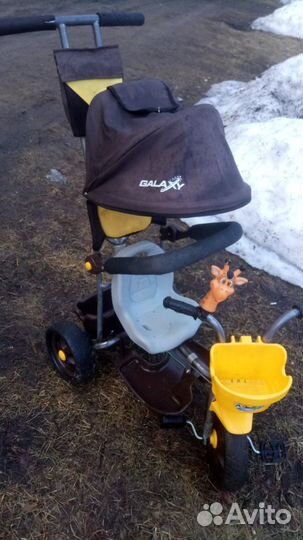 Детская коляска-велосипед