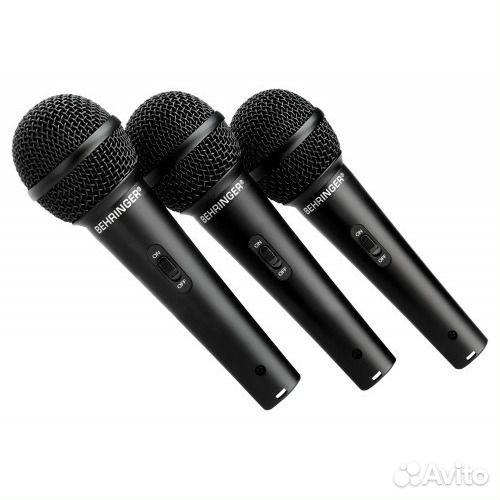 Behringer XM 1800S 3-pack