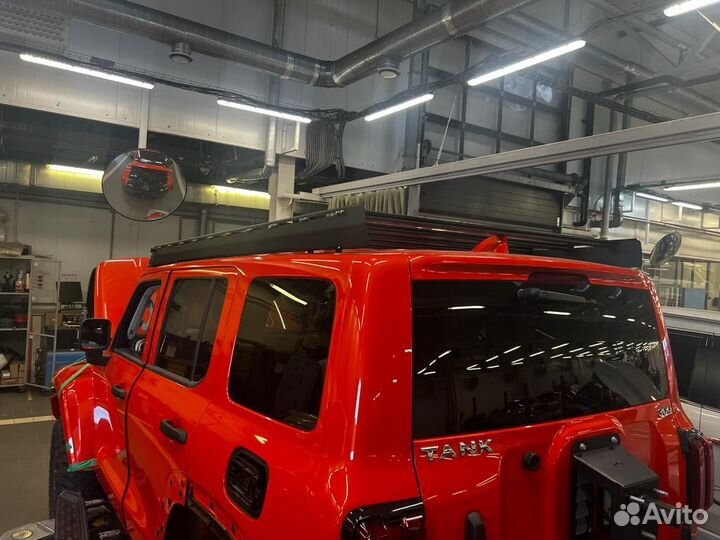 Багажник экспедиционный STC tank 300 шторка